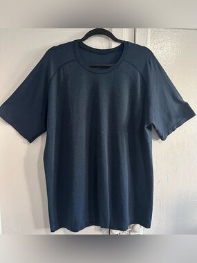 lululemon athletica Men's Short Sleeve Crew Tee - Dark Navy